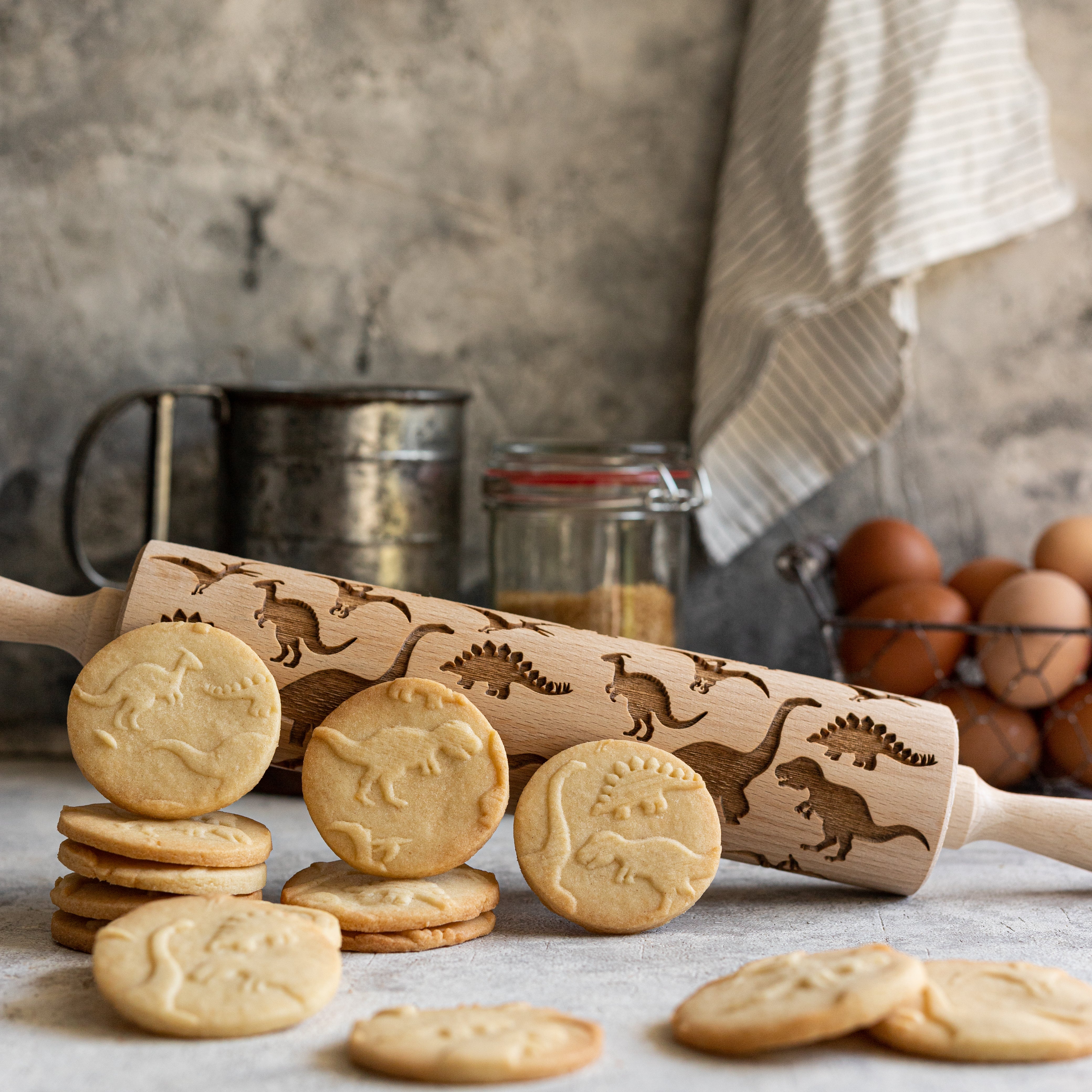 Dinosaurs Rolling Pin