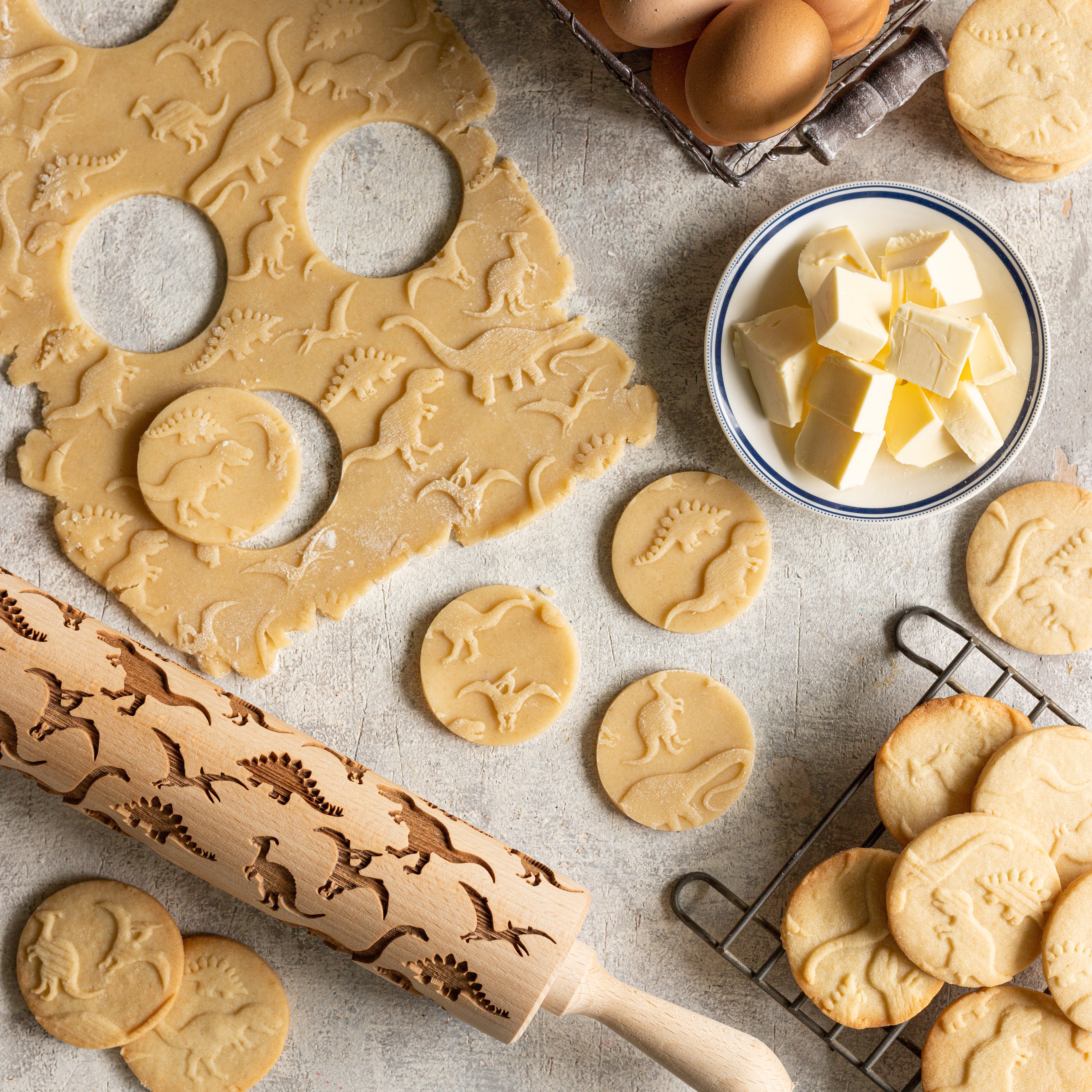 Dinosaurs Rolling Pin