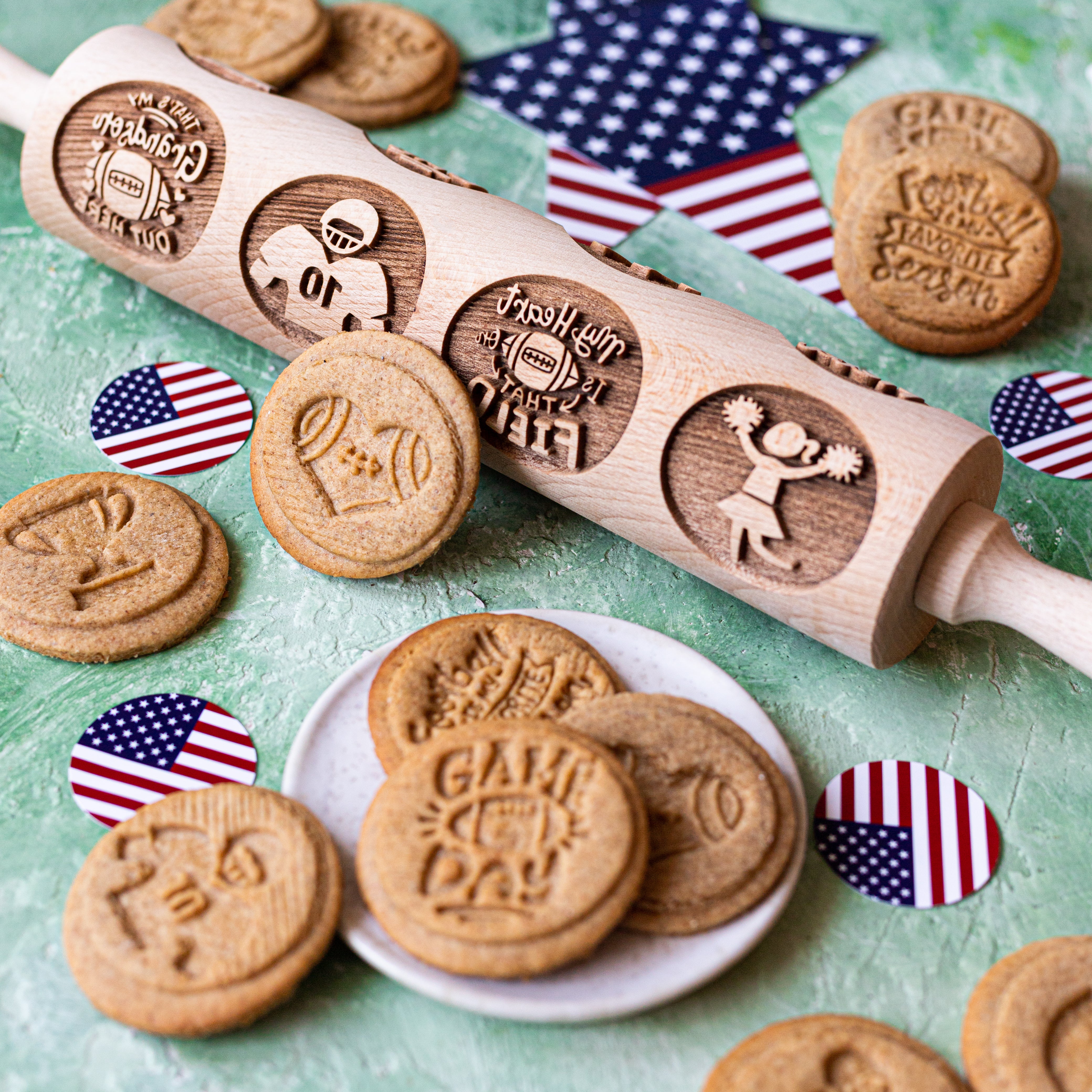 American Football Rolling Pin