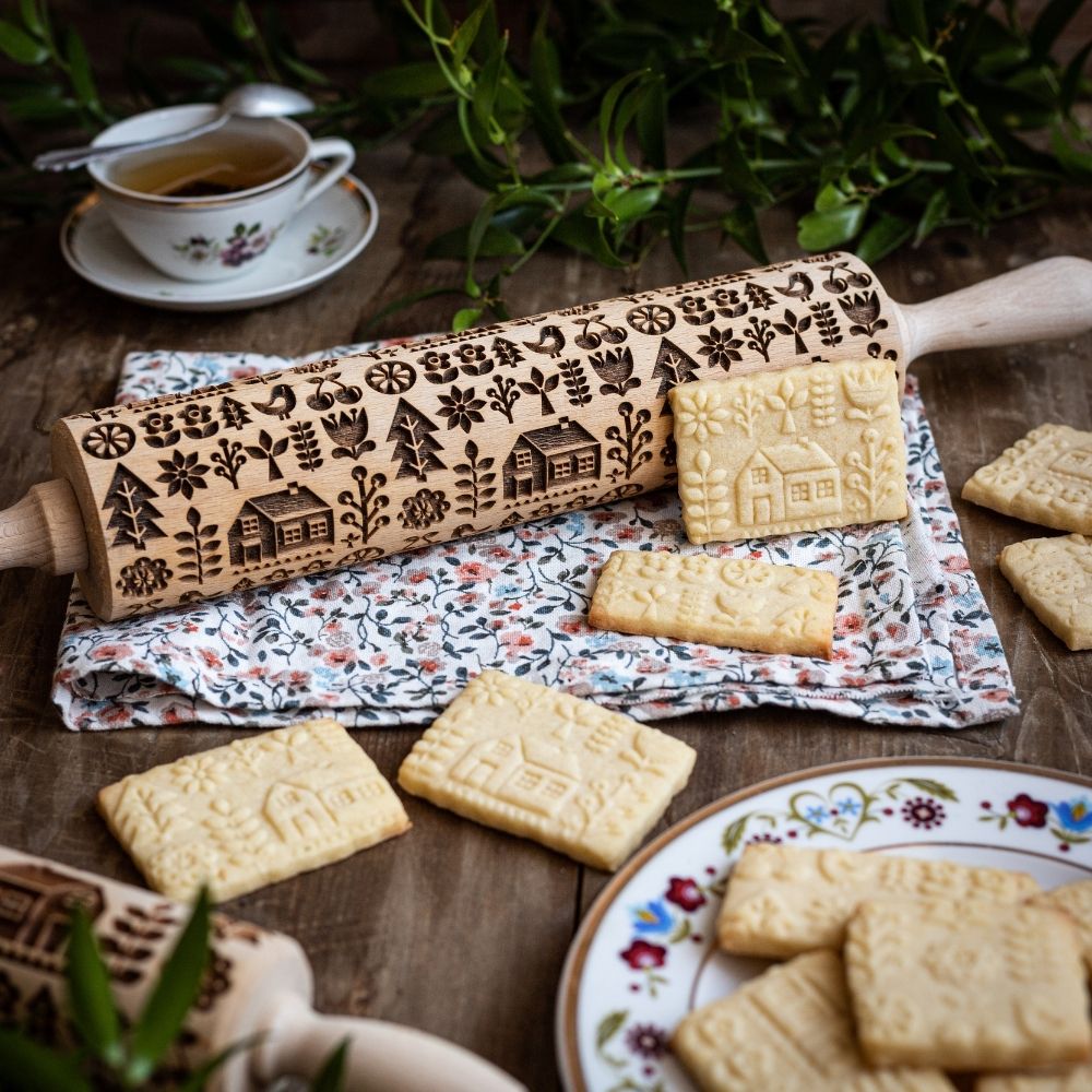 Cottage House Rolling Pin