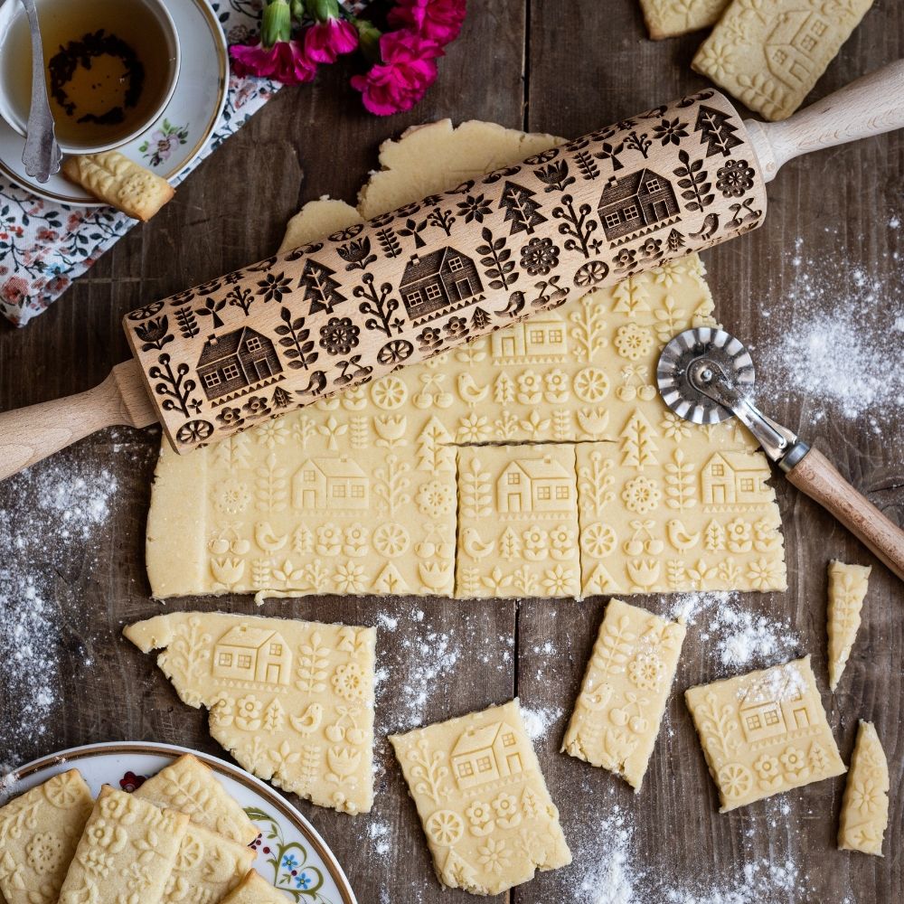 Cottage House Rolling Pin