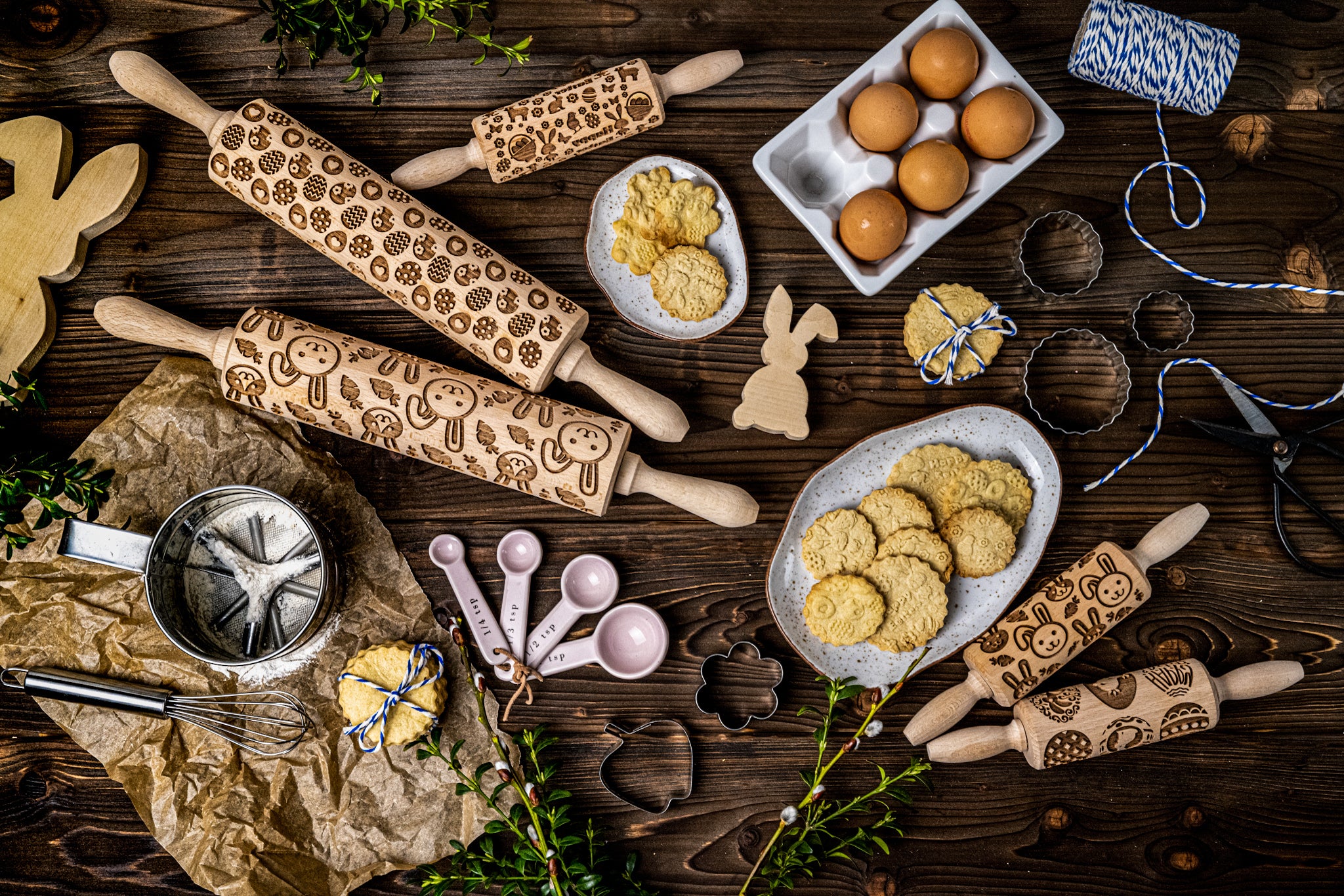 Happy Easter Rolling Pin