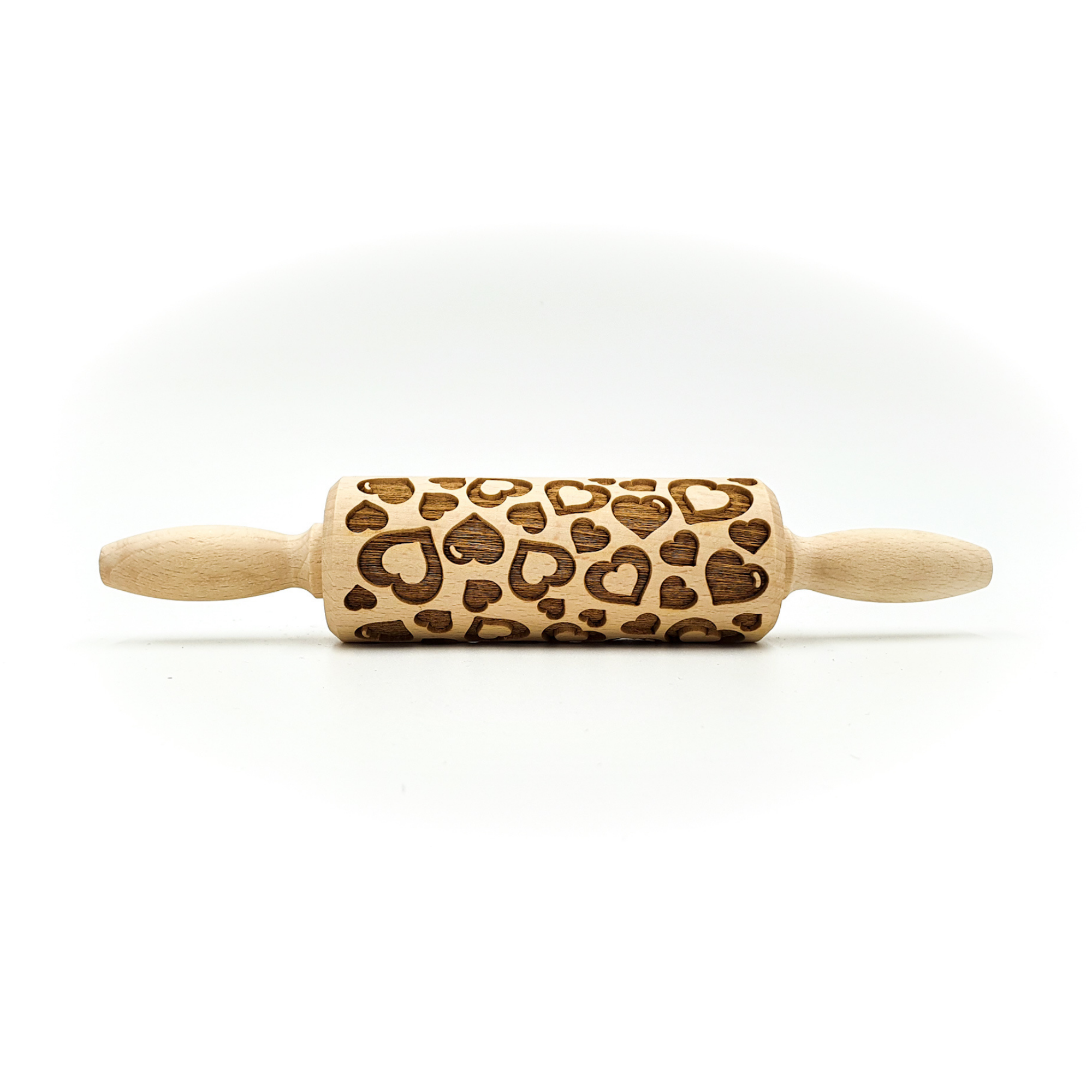 Hearts Rolling Pin