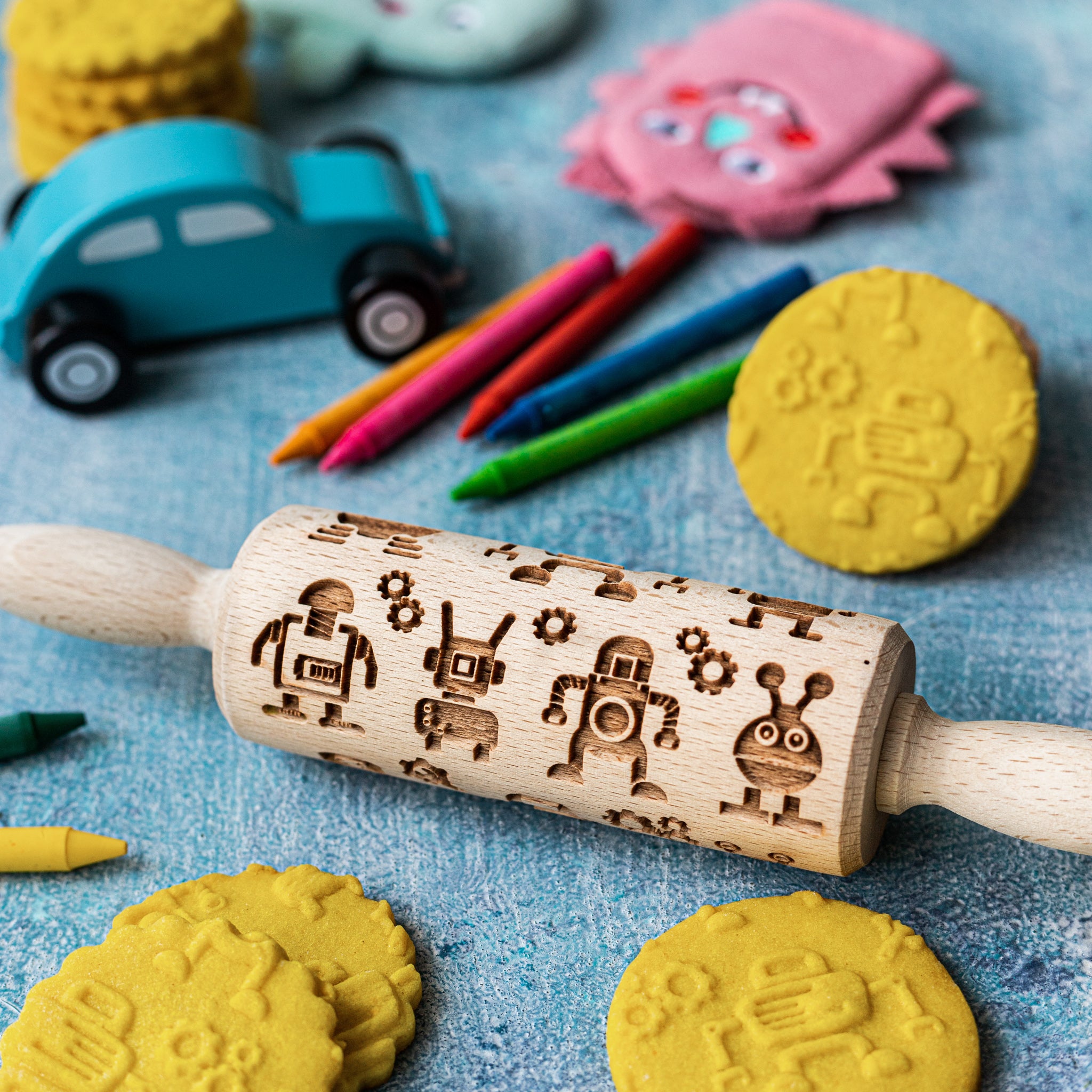Robots Rolling Pin