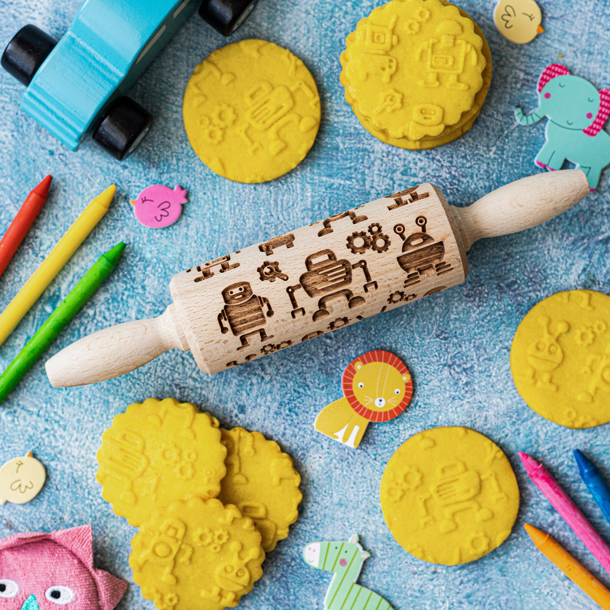 Robots Rolling Pin