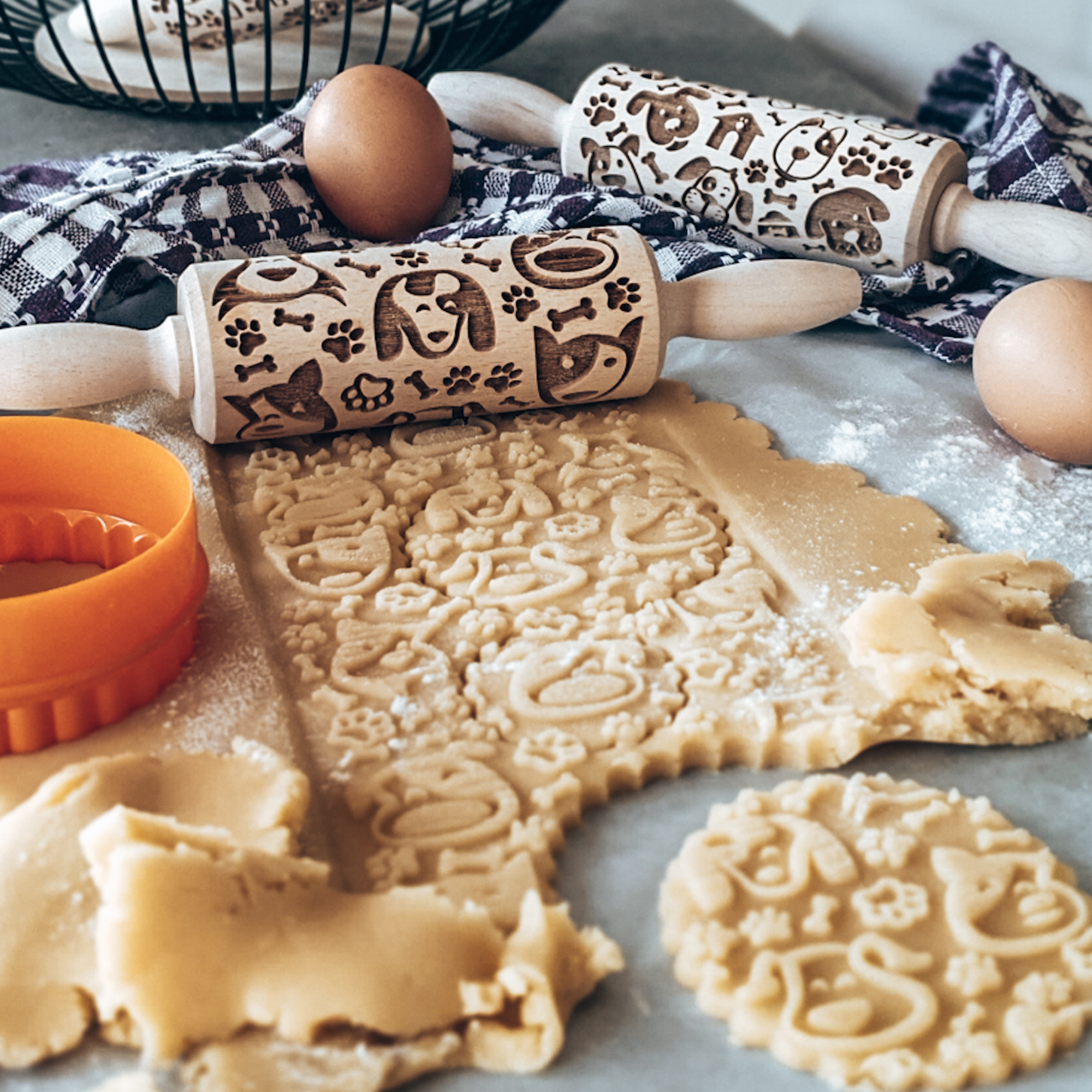 Puppies Rolling Pin