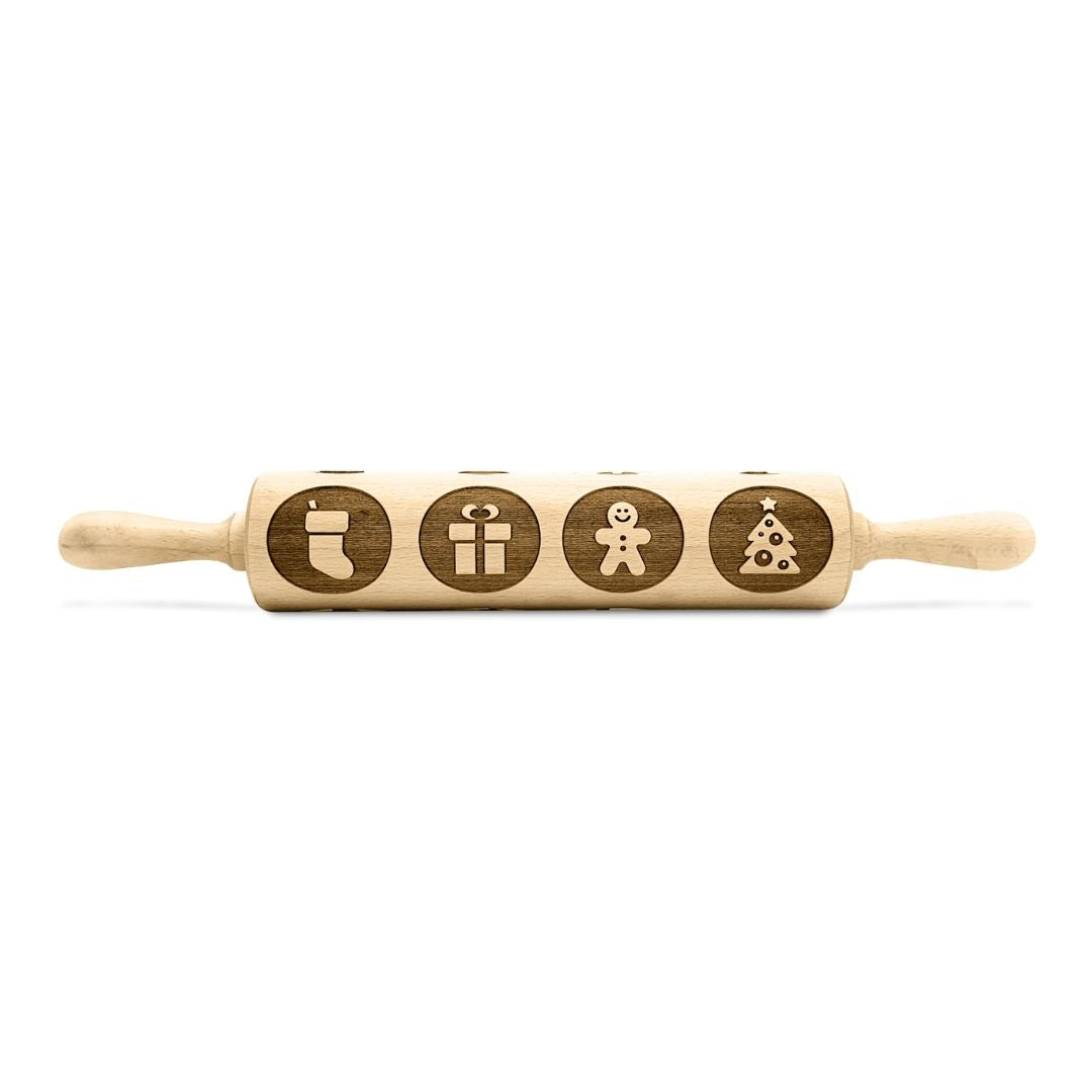 Christmas Tree Decoration Rolling Pin