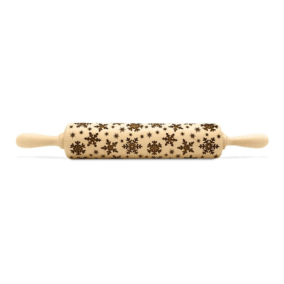 Snowflakes Rolling Pin