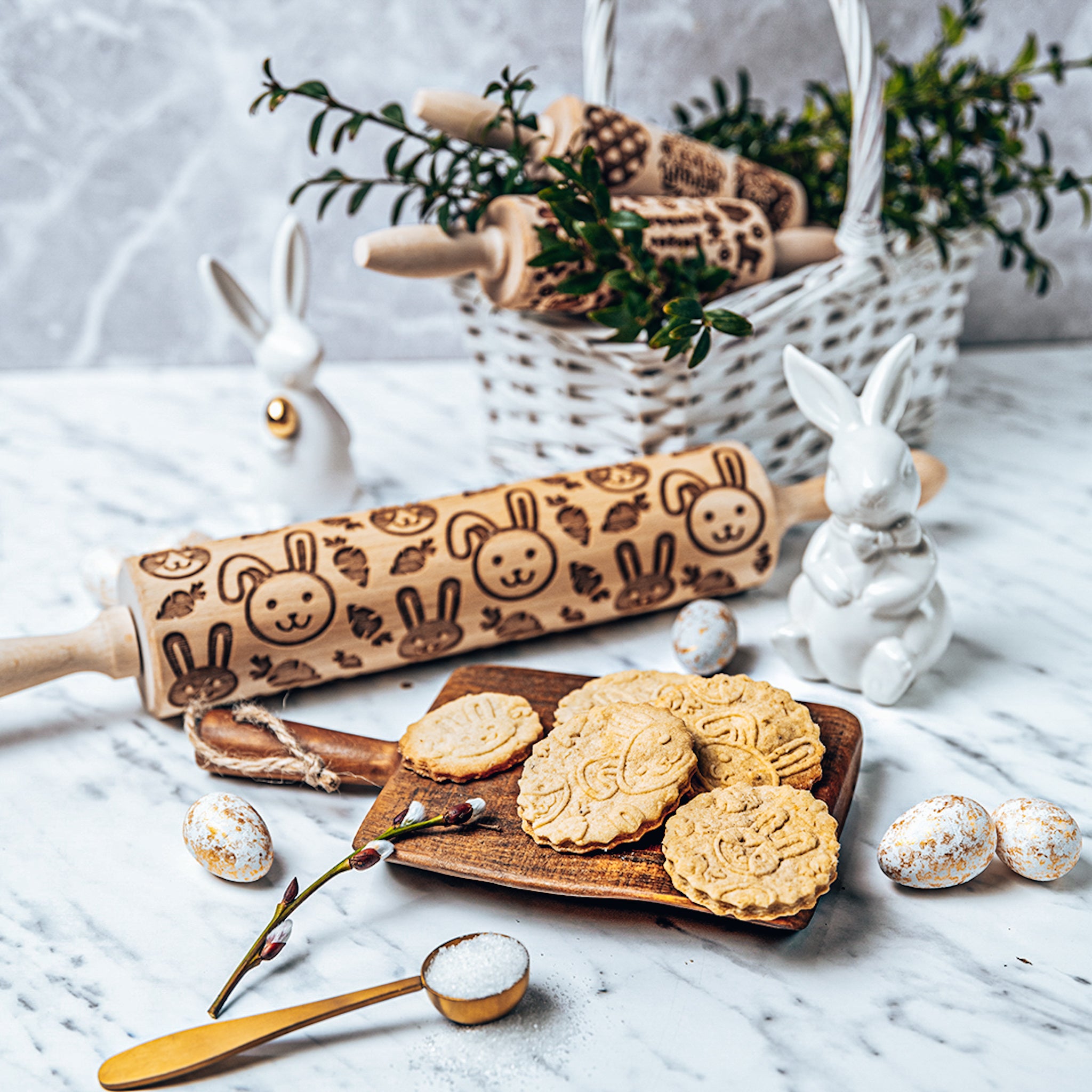 Rabbits Rolling Pin
