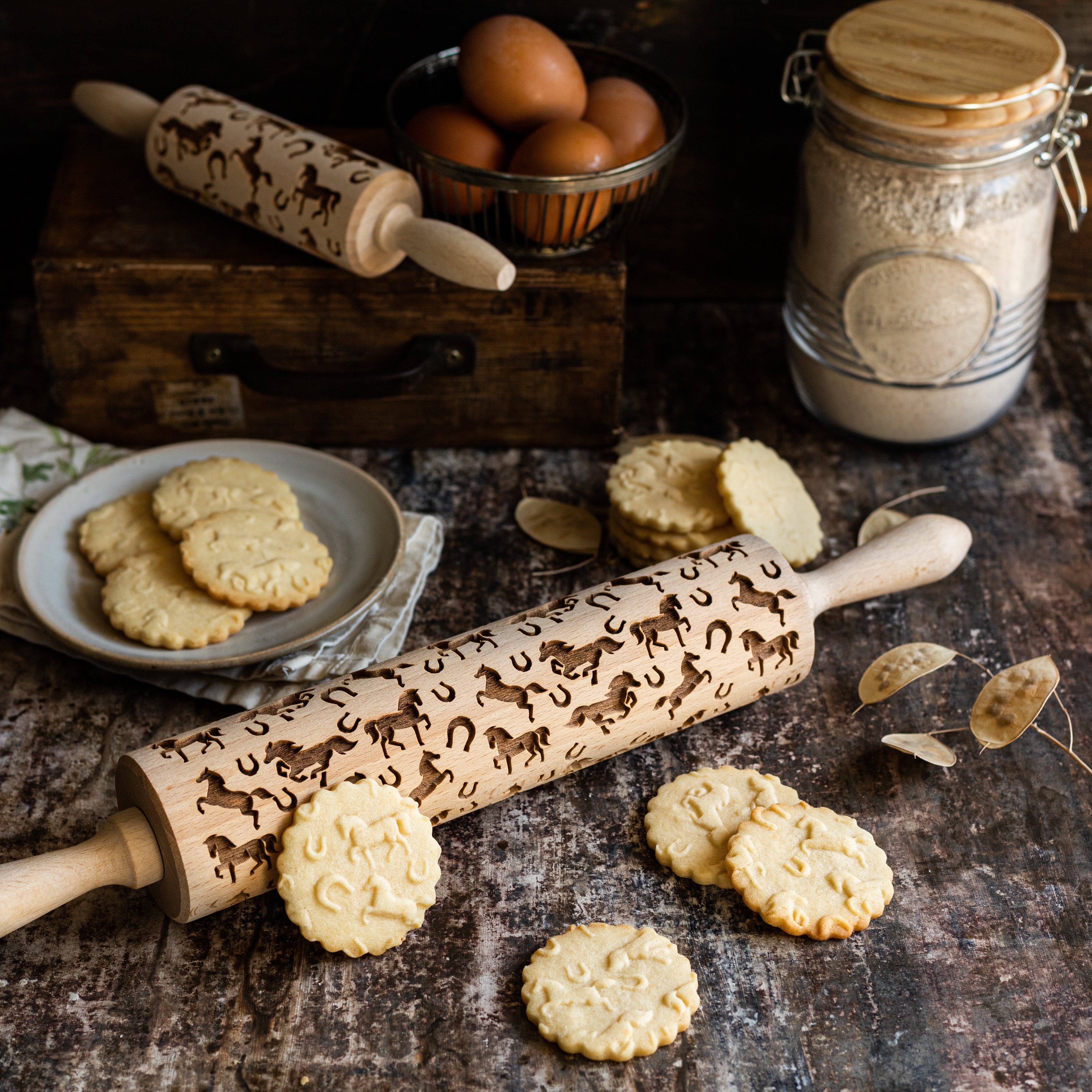 Happy Horses Rolling Pin