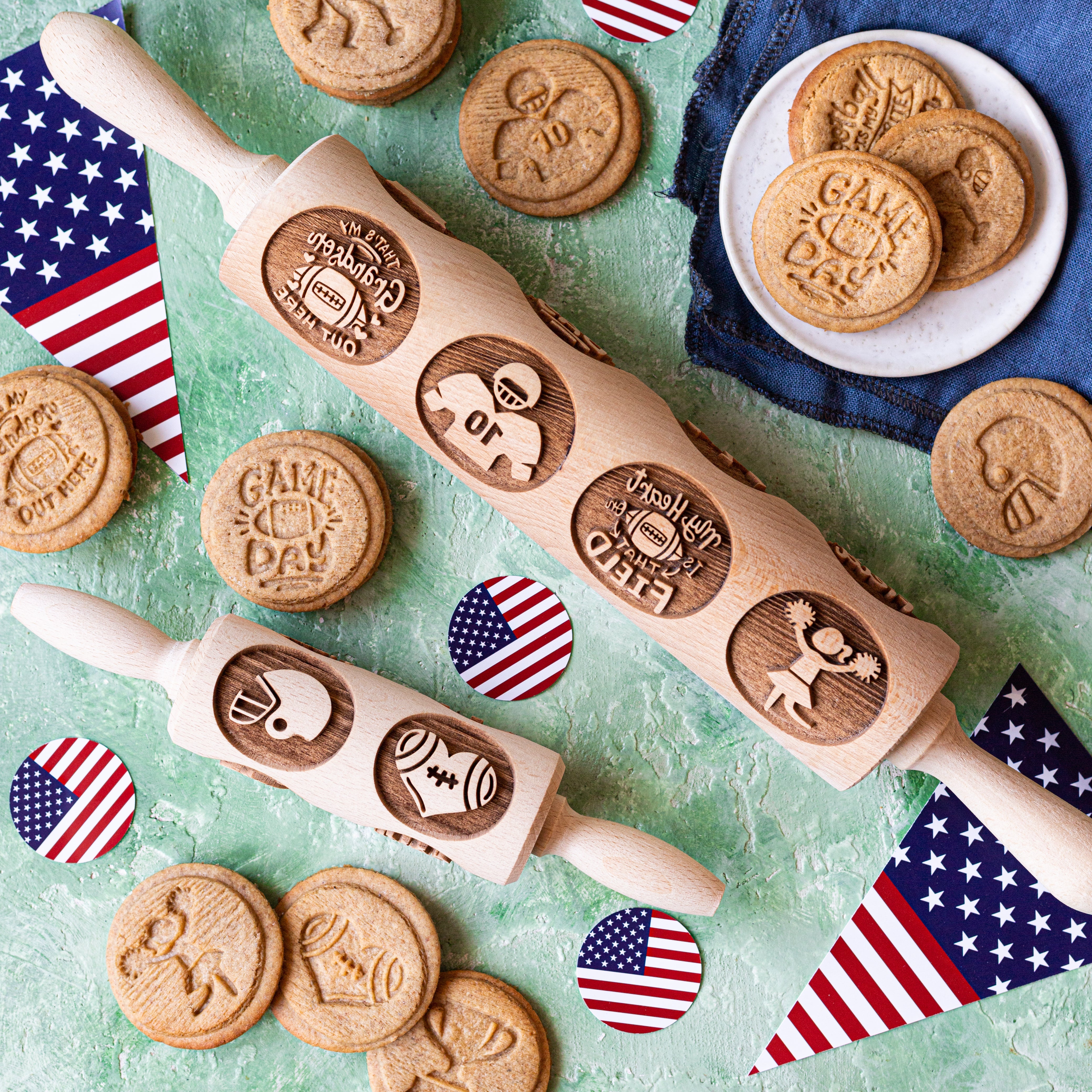 American Football Rolling Pin