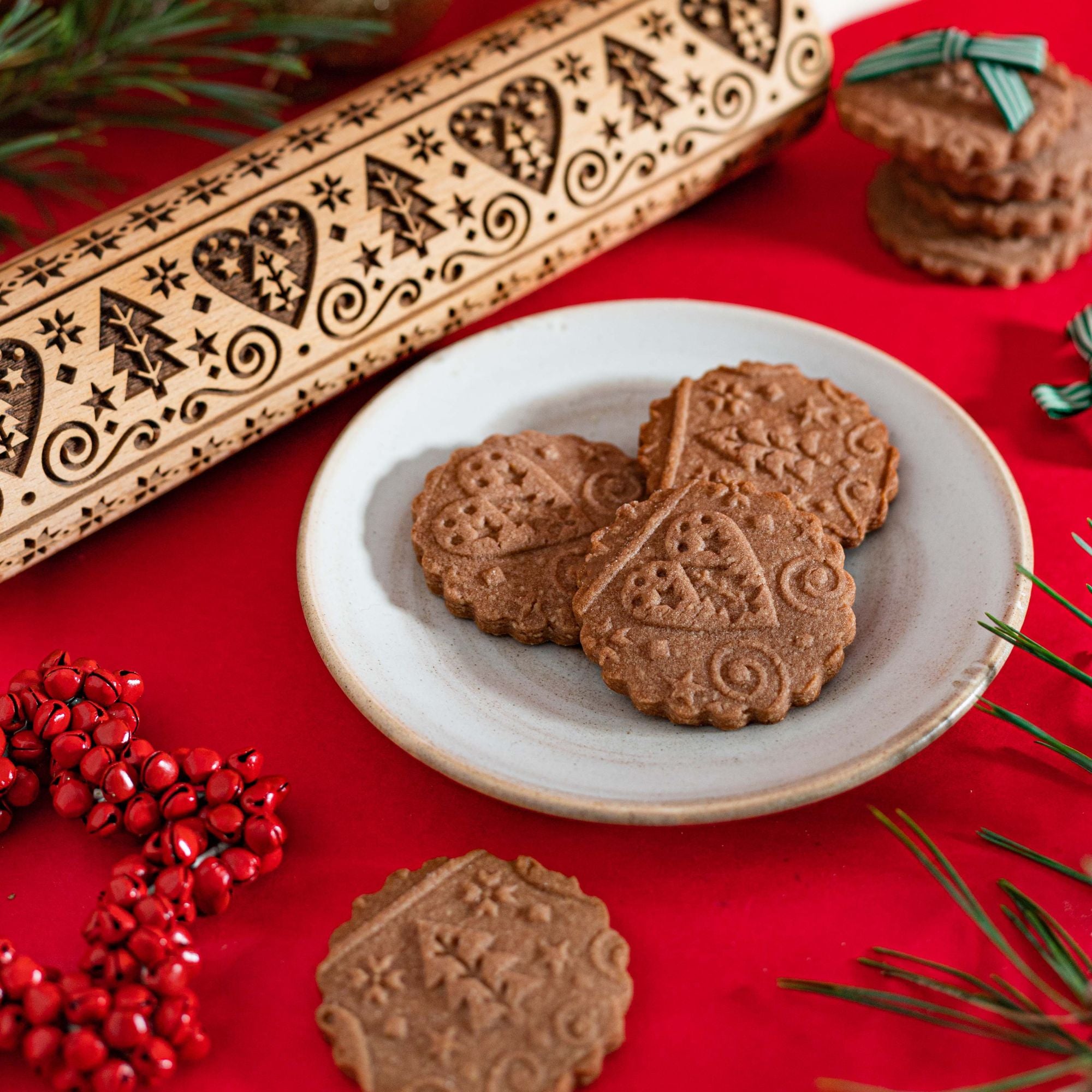 I Love Christmas Rolling Pin