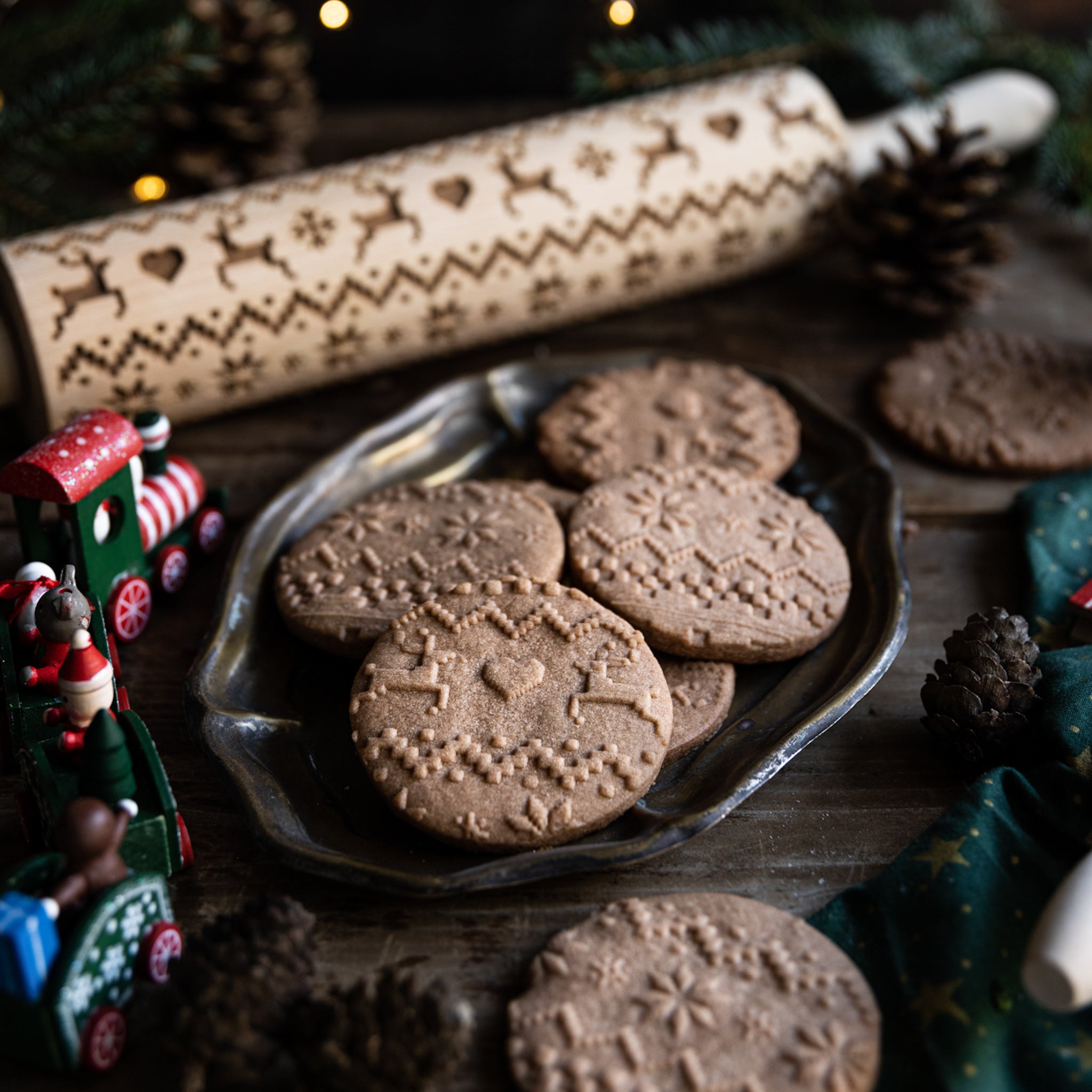 Christmas Sweater Rolling Pin